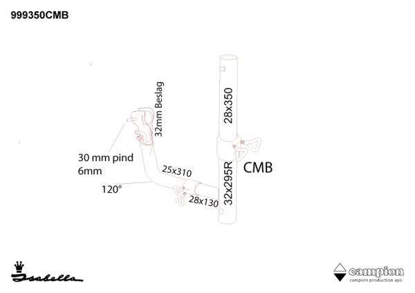 Isabella Penta solsejl MEGA CMB-Cross stang