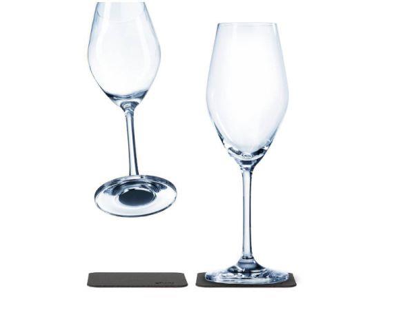 Champagneglas Krystal m/magnet 200ml