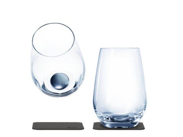 "Silwy" Longdrinkglas  Krystal m/magnet 400ml