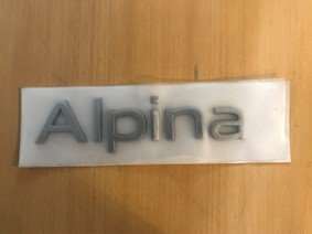 Klistermærke - "ALPINA" til Adria Alpina