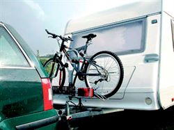 Cykelbom til montering på campingvognens træk
