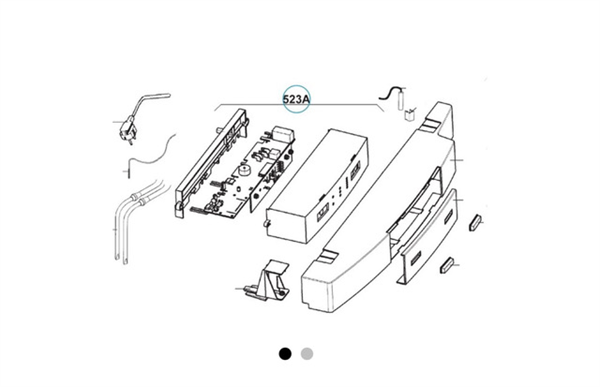  Elektronik komplet til Dometic køleskab.